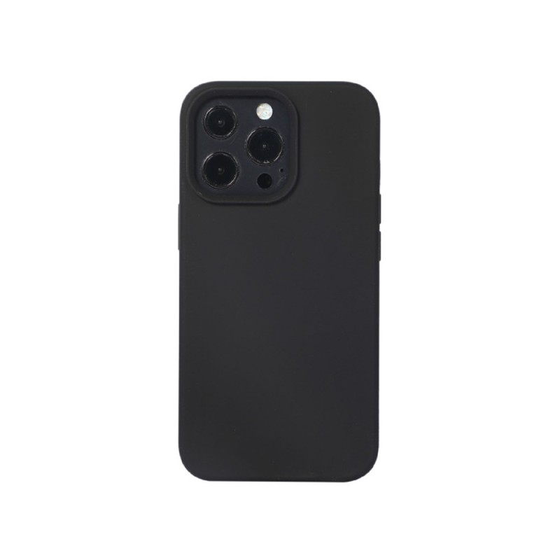 Helmet Case Liquid Silicone iPhone 14, Black Helmet Case Liquid Silicone iPhone 14, Black