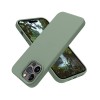 Helmet Case Liquid Silicone iPhone 14 Pro Max, Green