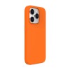 Helmet Case Liquid Silicone iPhone 14 Pro, Orange