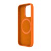 Helmet Case Liquid Silicone iPhone 14 Pro, Orange