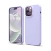 Helmet Case Liquid Silicone iPhone 14 Pro, Purple