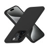 Helmet Case Liquid Silicone iPhone 15 Pro Max, Black