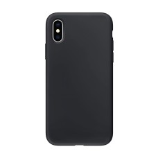 Helmet Case Liquid Silicone iPhone Xs Max, Black