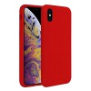 Helmet Case Liquid Silicone iPhone Xs Max, Red