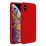 Helmet Case Liquid Silicone iPhone Xs Max, Red