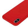 Helmet Case Liquid Silicone iPhone Xs Max, Red