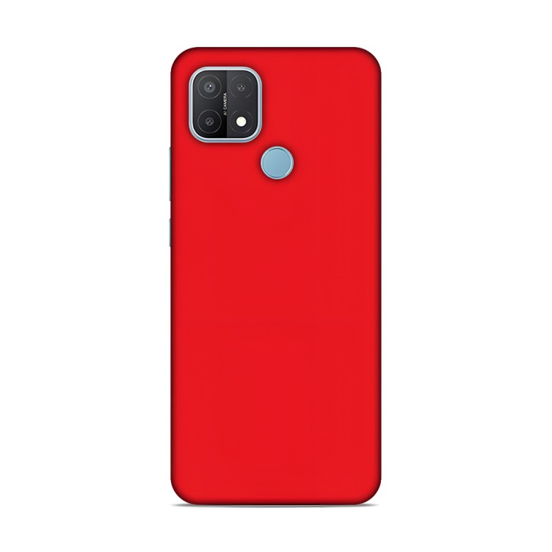 Helmet Case Liquid Silicone Oppo A15/15s, Red