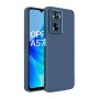 Helmet Case Liquid Silicone Oppo A57s, Blue