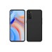 Helmet Case Liquid Silicone Oppo Reno 4 Pro 5G, Black