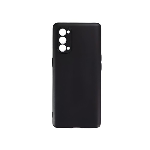 Helmet Case Liquid Silicone Oppo Reno 4 Pro 5G, Black