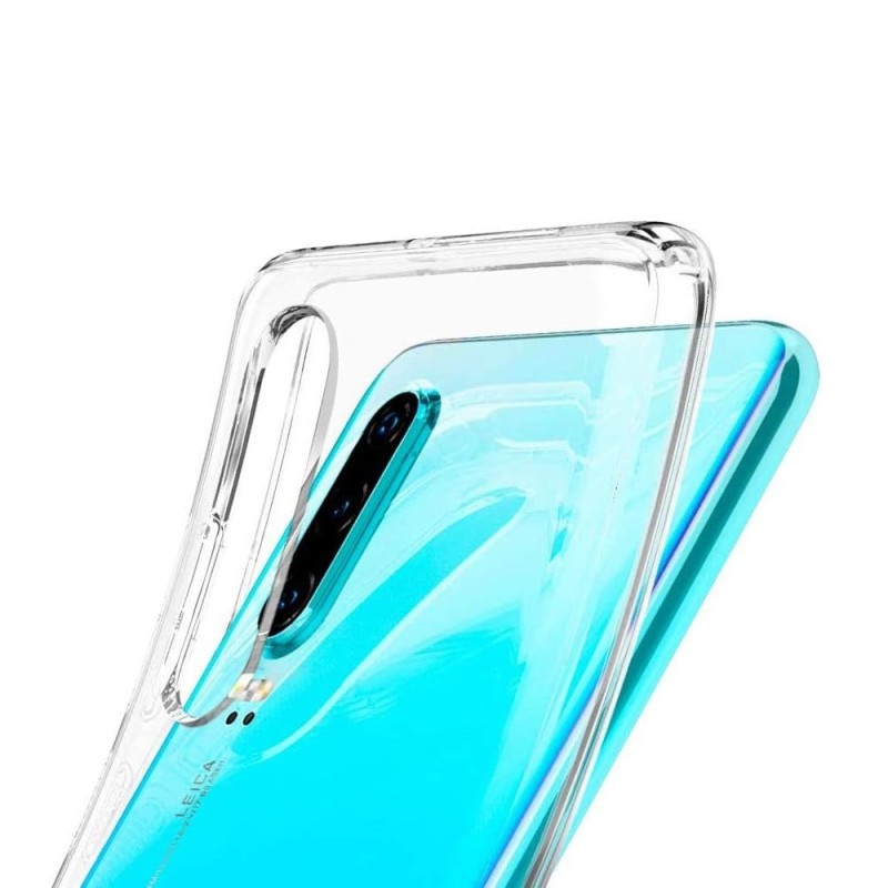Helmet Case TPU Soft Huawei P 30, Clear