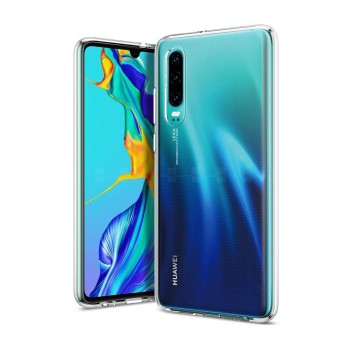 Helmet Case TPU Soft Huawei P 30, Clear