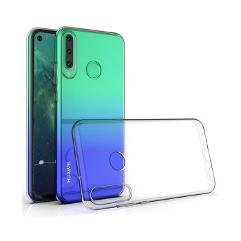 Helmet Case TPU Soft Huawei P40 Lite E, Clear