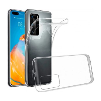 Helmet Case TPU Soft Huawei P40 Pro, Clear
