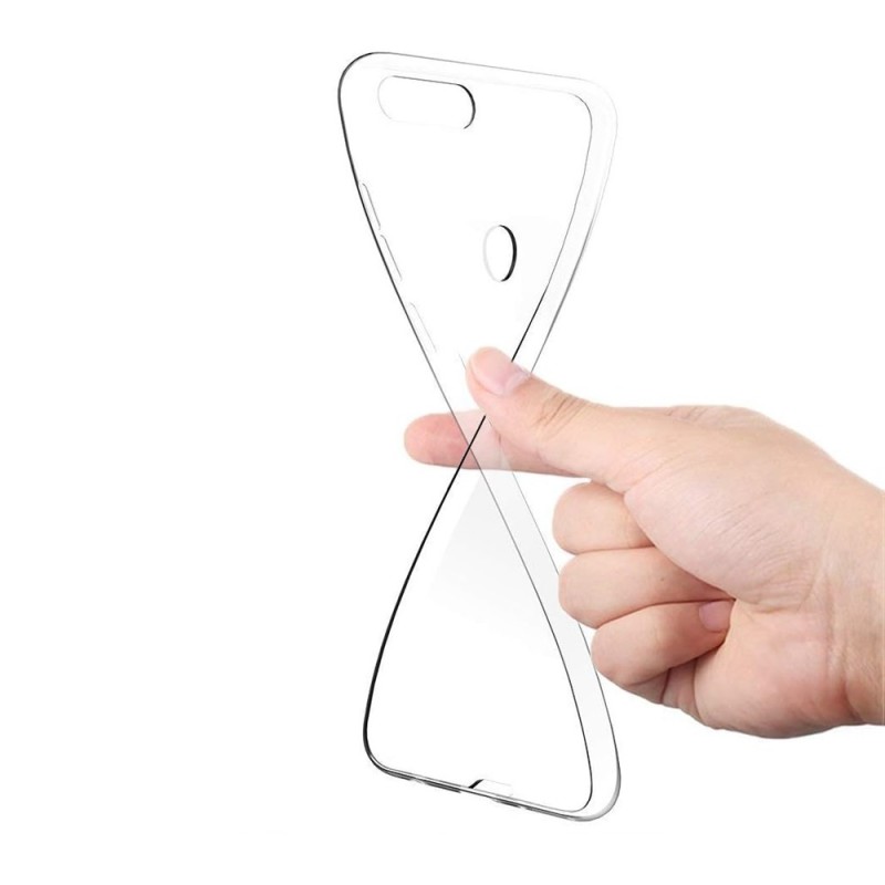 Helmet Case TPU Soft Huawei Y6 (2018), Clear