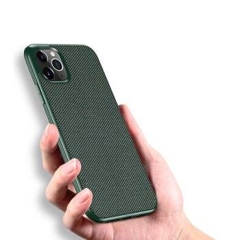 Helmet Case TPU Nylon Series iPhone 11 Pro, Green