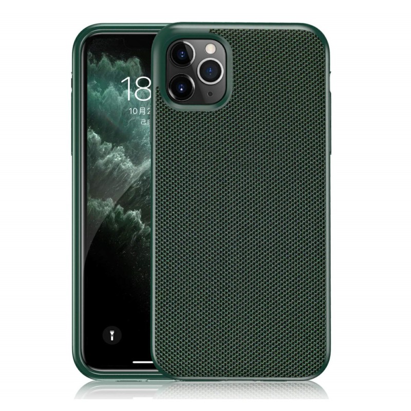 Helmet Case TPU Nylon Series iPhone 11 Pro, Green