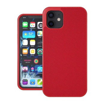 Helmet Case TPU Nylon Series iPhone 12 Mini, Red
