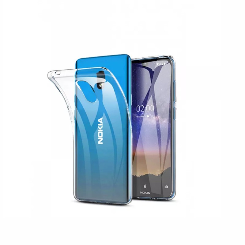 Helmet Case TPU Soft Nokia 2.2, Clear