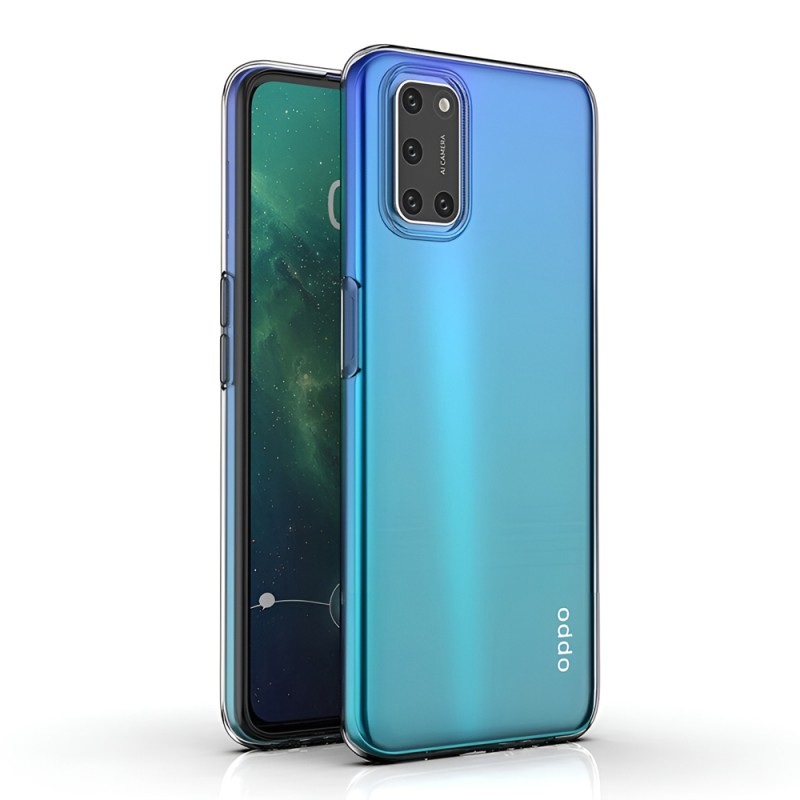 Helmet Case TPU Soft Oppo A72, Clear