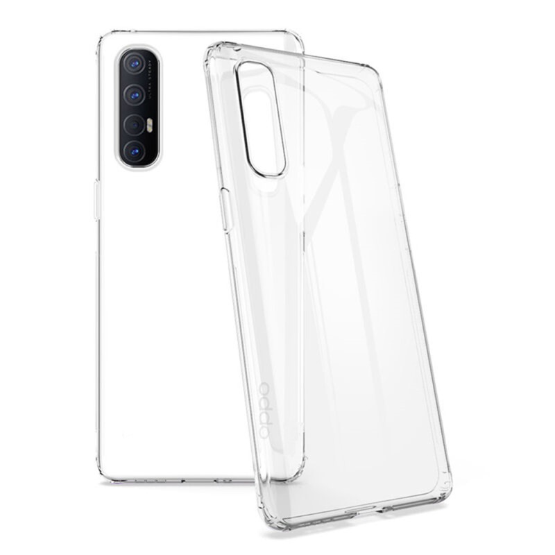 Helmet Case TPU Soft Oppo Reno 3 Pro, Clear