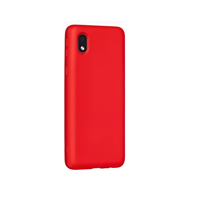 Helmet Case TPU Nylon Samsung A01 Core, Red