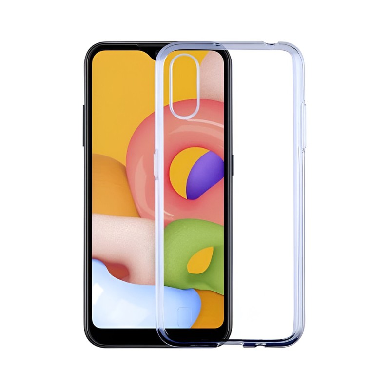 Helmet Case TPU Soft Samsung A01, Clear