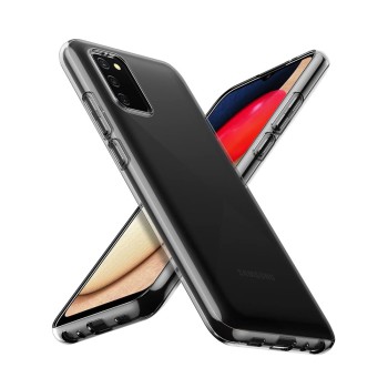 Helmet Case TPU Soft Samsung A02S, Clear