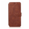 Helmet Case TPU Leather Nylon Samsung A10S, Brown/Red