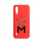 Helmet Case TPU Print Moldova Samsung A20S, Red