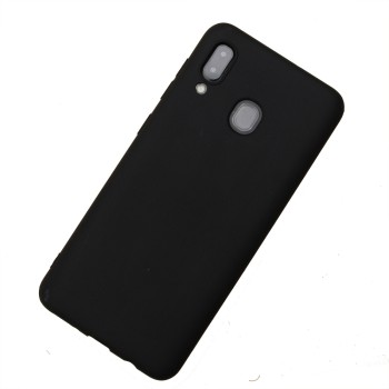Helmet Case TPU Matte Samsung A30, Black