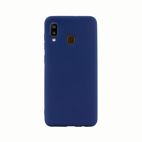 Helmet Case TPU Matte Samsung A30, Blue