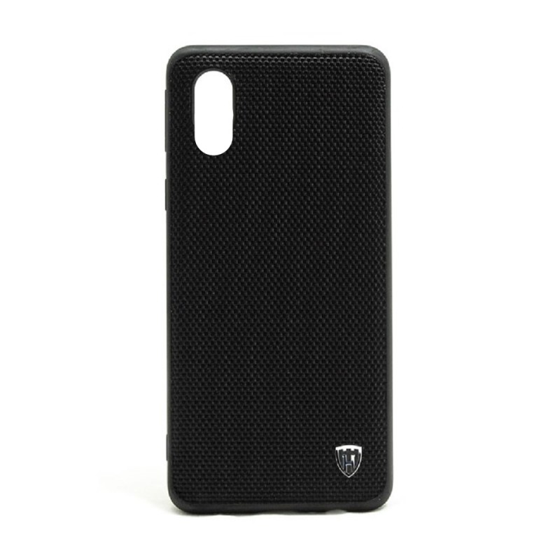 Helmet Case TPU Nylon Samsung A50S, Black