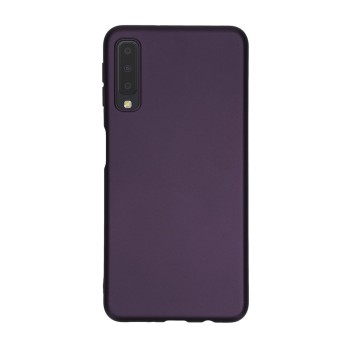 Helmet Case TPU Suede Samsung A7 (2018), Black