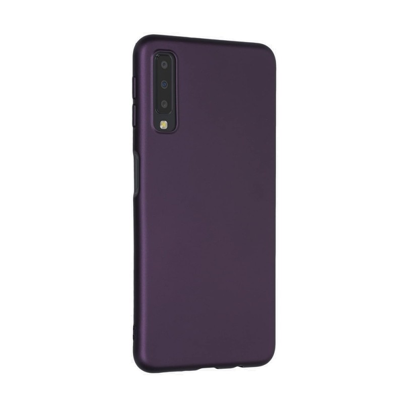 Helmet Case TPU Suede Samsung A7 (2018), Black