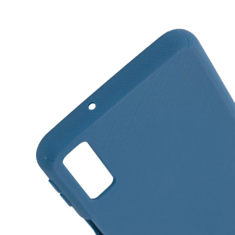 Helmet Case TPU Suede Samsung A7 (2018), Dark Blue