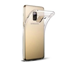Helmet Case TPU Samsung A8 (2018), Clear