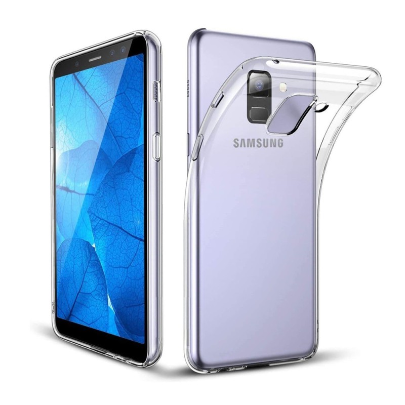 Helmet Case TPU Samsung A8 Plus (2018), Clear