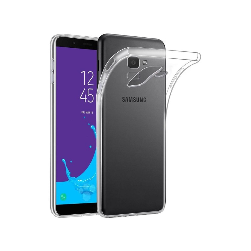 Helmet Case TPU Samsung J6 Plus, Clear