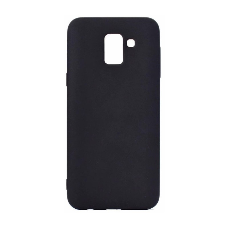 Helmet Case TPU Suede Samsung J6 (2018), Black