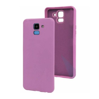 Helmet Case TPU Suede Samsung J6 (2018), Purple