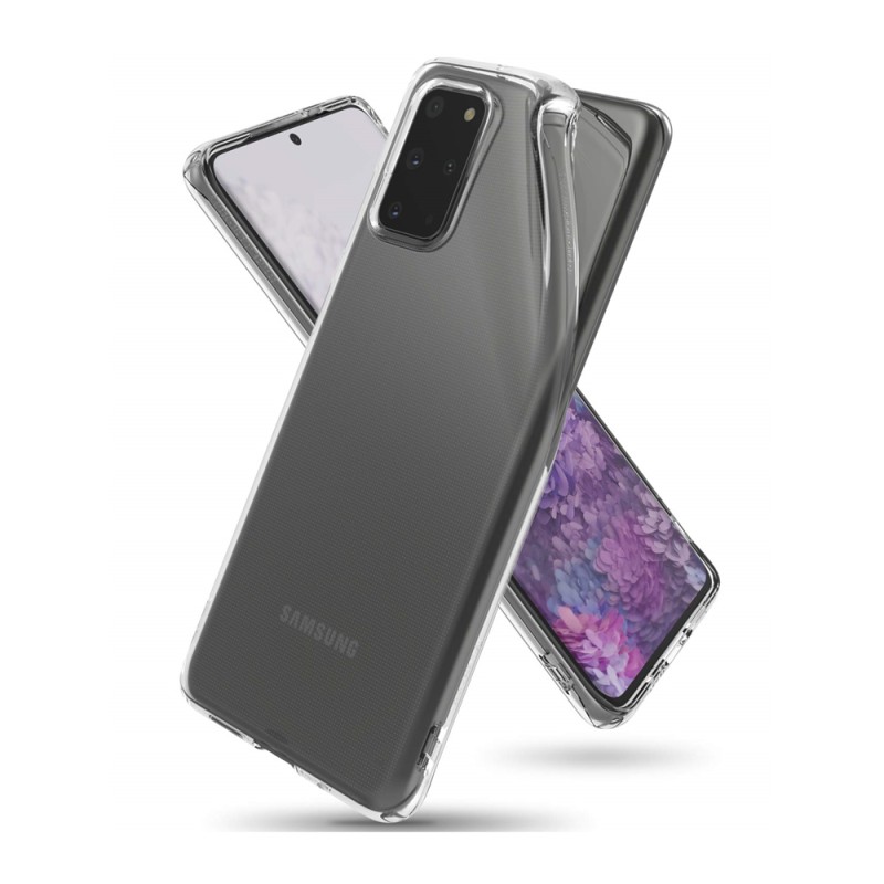 Helmet Case TPU Soft Samsung S20 Plus, Clear
