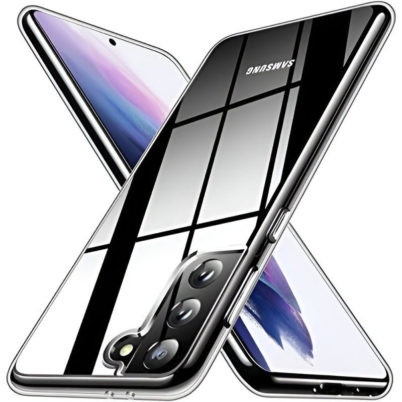 Helmet Case TPU Soft Samsung S21 Plus, Clear