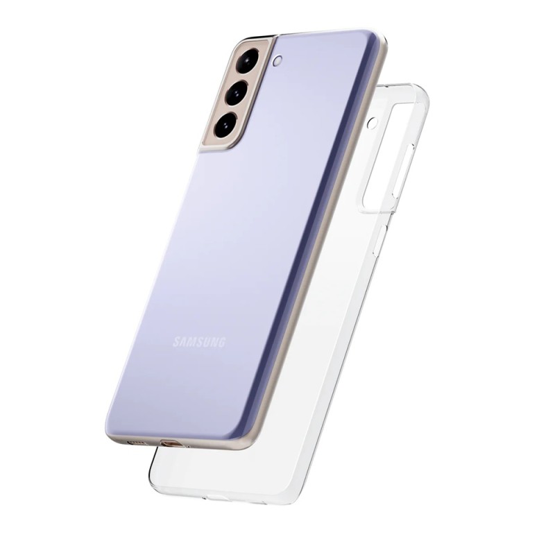 Helmet Case TPU Soft Samsung S21, Clear