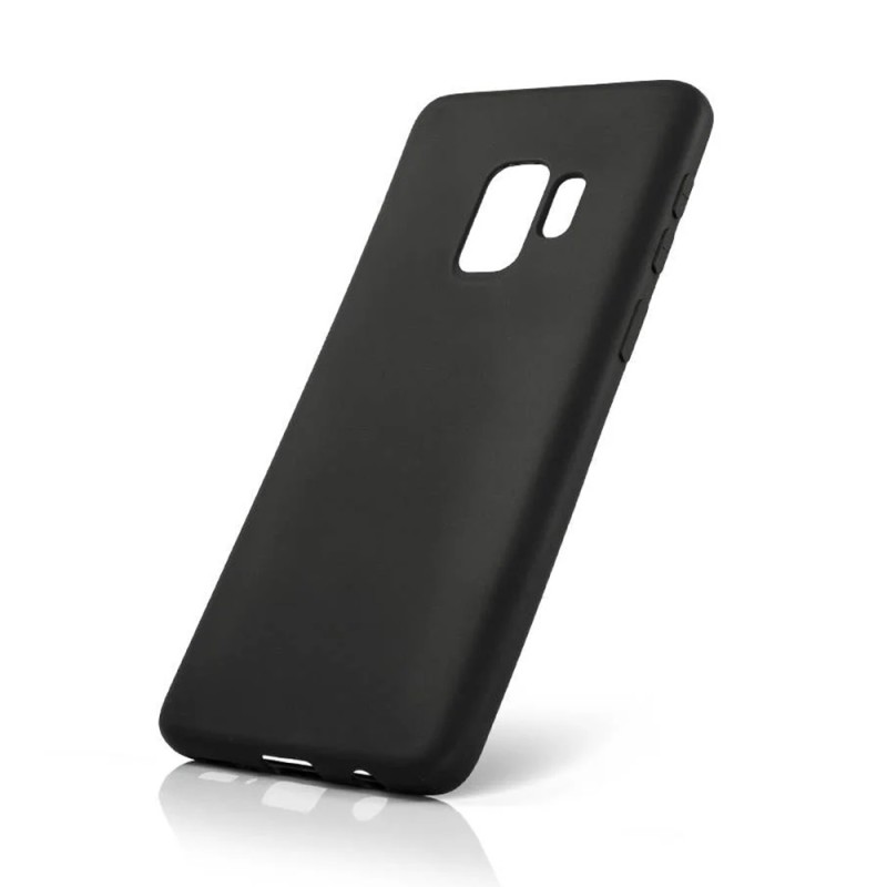 Helmet Case TPU Suede Samsung S9, Black