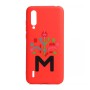Helmet Case TPU Print Moldova Xiaomi Mi 9 Lite, Red