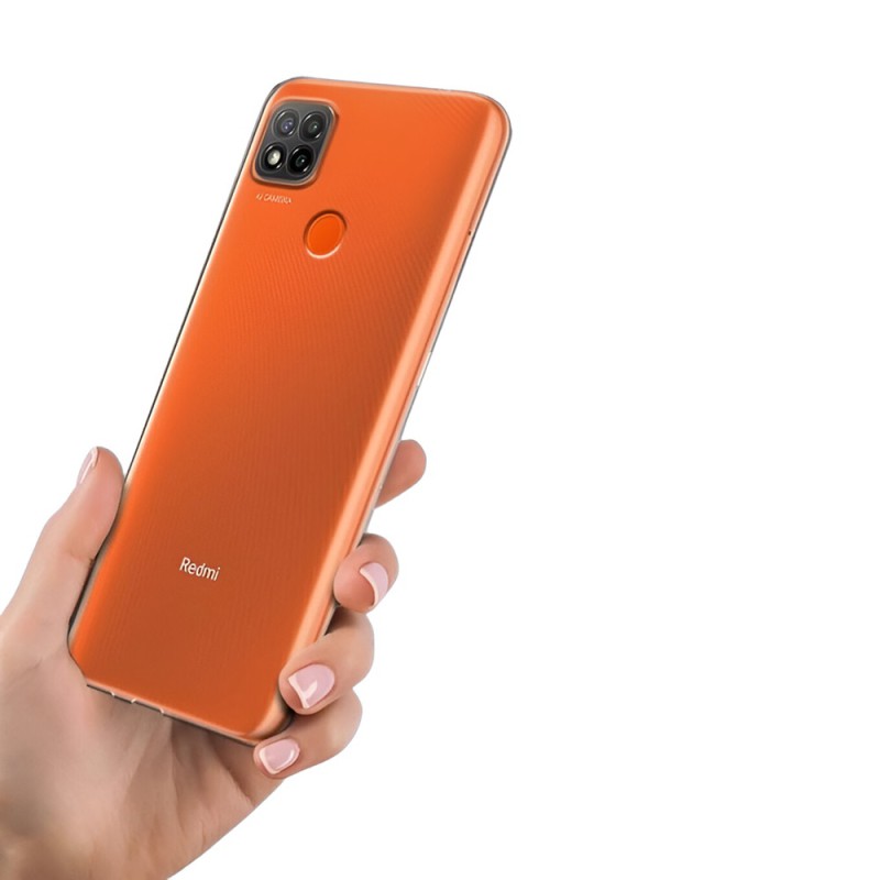 Helmet Case TPU Soft Xiaomi Redmi 9C, Clear