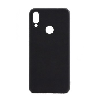 Helmet Case TPU Matte Xiaomi Redmi Note 7, Black