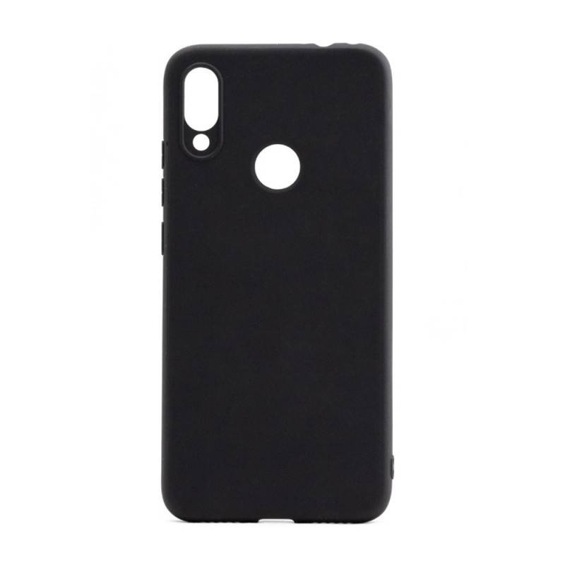 Helmet Case TPU Matte Xiaomi Redmi Note 7, Black