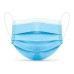 Helmet Disposable Face Mask, 3 layers, Blue. 50pcs/box/ Masca faciala de unica folosinta. Albastra